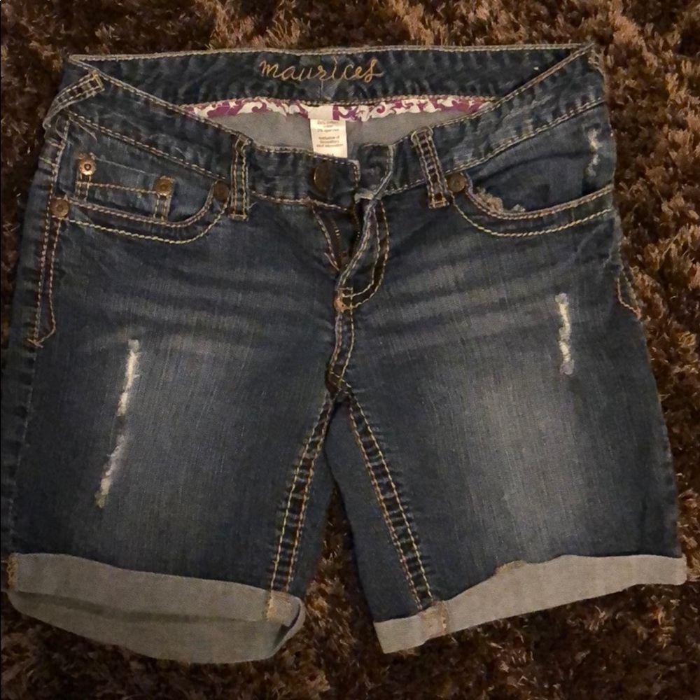 Maurice’s cropped shorts